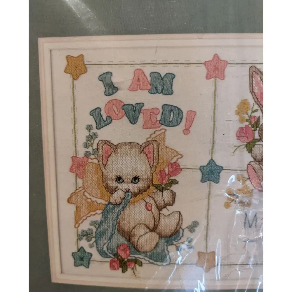 NEW Stamped CrossStitch Kit Birth Record